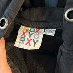 Roxy Vintage Y2K Sweater Hoodie Full Zip Logo Applique Juniors XL Photo 4