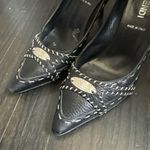Fendi  Zucca Heels FF Logo Slip On Pointed Toe Stilettos Pumps Women's 36.5 Photo 3