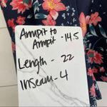 The Great  Jones Blue Floral Strapless Romper Photo 5