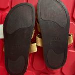 ZARA  split suede buckle sandals Photo 3