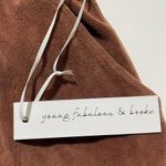 Young Fabulous and Broke NWT Revolve Ollie Joggers Velour Cherrywood Size Small Photo 3