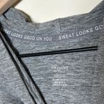 Aerie Offline Soft Marled Gray Relaxed Hooded Sweatshirt Size S Photo 2