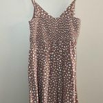 Aerie  Brown and White Patterned Dress Photo 2