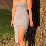 Revolve Blue Bodycon Midi Dress Photo 6
