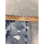PacSun  Vintage High Rise Distressed Denim Shorts Size 26 Button Fly Photo 6
