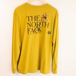 The North Face Long Sleeve Graphic T-Shirt Women's XXL Gold Floral Retro Outdoor Photo 1