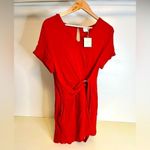 Good Luck Gem NWT-  Short Sleeve V-Neck Belt Romper XL - fits like a large Photo 1