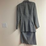 Alyn Paige Vintage 90s Black & White Plaid Double Breasted Jacket and Midi Skirt Photo 1