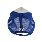 Superdry Trucker Hat Mesh Snapback OSFM Royal Blue White Red Logo Y2K Style Photo 3