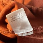 Chloe & Katie M Overall Sleeveless Dress Linen Blend Rust Boho Festival Western Orange Size M Photo 7