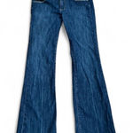 Paige  Premium Denim Flare Jeans Medium to Dark Wash size 30 Photo 0