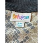 LuLaRoe Cheryl Button Up V-neck Soft Snakeskin Look Long Sleeve Cardigan 2xL NWT Photo 7