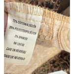 Rebecca Malone Rebecca Malone Animal Print Jacket Button Down Long Sleeve Tan Brown M Photo 3