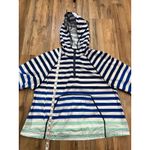 Hunter for Target‎ Striped Hooded Windbreaker Jacket Small 100% Polyester Photo 4