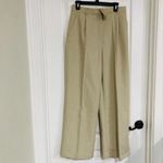 Commense‎ Women's High Waisted Relaxed Fit Wide Leg Dress Pants Beige Medium NWT Tan Photo 2