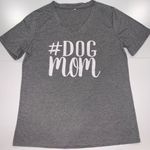 Boutique Grey Dog Mom Graphic Tee Gray Size L Photo 3