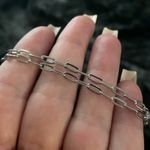 Simple Minimalist Silver Cross Necklace Photo 4