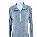 Under Armour Heatgear Zip-up Pullover Athletic Top Photo 3