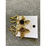 Goth Snake And Rose Big Statement Stud Earrings For‎ Women retro Punk Oversized Photo 3