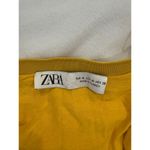 ZARA  3/4 Sleeve V-Neck Batwing Blouse Loose Fit Yellow Women's Size Medium Photo 5