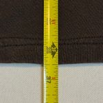 Athleta  Women's Dress Brown Short Sleeve Knit T Shirt Casual Pockets Acid Wash # Photo 8