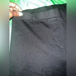 Quince NWOT  Black Ultra Stretch Ponte Straight Leg Pants size Large Photo 5