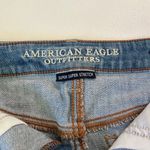 American Eagle Hi-Rise Shortie Denim Shorts Women’s 4 Super Super Stretch Light Photo 2