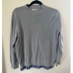 Acne Studios  Mysti Lurex Metallic Layered Sweater Photo 2