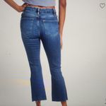 frame denim Frame Le Crop Mini Raw Edge Boot Cut Jeans Size 25 Photo 6
