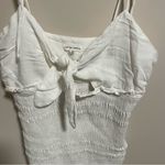 Adalene White Smocked Tie Photo 3