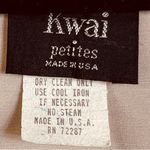 Kwai Petites Size 8 Vintage Union Made Tags 3 Piece Jacket Pants & Tank Photo 12