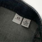 Armani Exchange  A/X Blue Denim Zip Front Halter Jumpsuit Blue Stonewash Overalls Photo 6