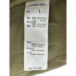 Moussy Trench Coat Military Line Sash Belt Green Embroidered Streetwear Gorpcore Size M Photo 6