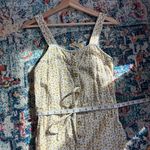 Billabong sandy shores gold floral jumpsuit with pockets Photo 11