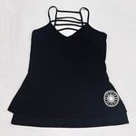 NUX Soulcycle M Ladder Tank Top Strappy Sleeveless Stretch Workout Top Gym Cami Black Size M Photo 1