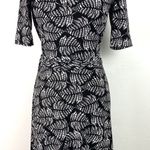 Daisy Fuentes Daisy FuentesBlack and White Wrap Dress Size PXL Photo 1