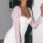 Princess Polly ashwood mini dress white Photo 1