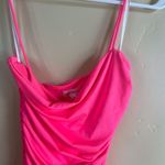 superdown Revolve‎  Sierra Women's Size XS Hot Pink Ruched Spaghetti Strap Dress Photo 7