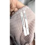 Anthropologie  Women's Pink Velvet Square Neck Long Sleeve Blouse‎ Small Photo 5