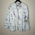 Valerie Stevens  Studio Women's 2 Piece Floral Pajama Lounge Set Size 2X NWT Photo 1