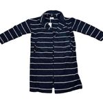 Marine layer NWT Women's Birdseye Coat Striped Coatigan Open Front Black Size M Photo 2