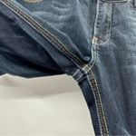 Pepe Jeans  Dark Wash‎ Rose Rhinestone Embellished Pockets Bootcut Jeans Size 31 Photo 7