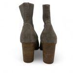 Oasis Society Grey Beige Sock Ankle Booties Boots Size 9 Gray Photo 1