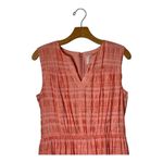 Gal Meets Glam  Dress Women‎ 6 Peach Coral Sleeveless Fiona Tiered Maxi Boho Photo 3