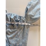 Milkmaid Dress Tallulah Blue White Floral Midi Sz M Cottagecore Peasant Kutumai Size M Photo 6