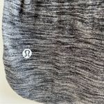 Lululemon  What the Sport Short Sleeve V-Neck Tee Heathered Black & Grey Small Photo 7