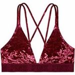 PINK - Victoria's Secret Red Velvet Bralette Photo 0