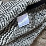 Romeo + Juliet Couture  Halter Cold Shoulder Blouse Top Black / White small #117 Photo 9