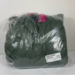 Avec Les Filles Reversible Thermal Hooded Puffer Jacket Paisley Olive XL NEW Photo 8