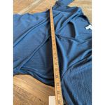 Nine West NWT  Womens XXL Blue Ribbed Texture Wrap Long Sleeve Top New With Tags Photo 7